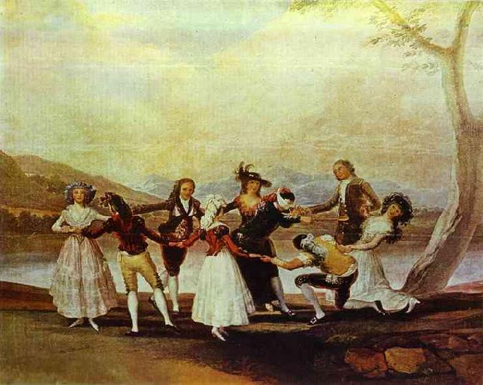 Francisco Jose de Goya Blind's Man Bluff